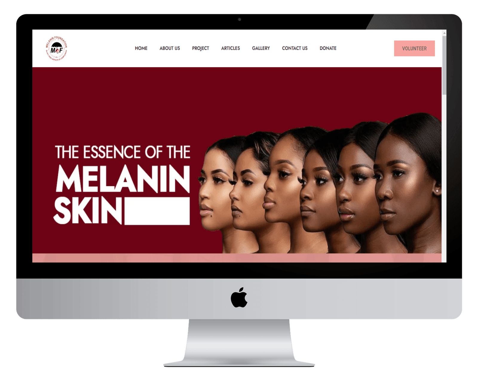 NGO Website for Melanin Foundation